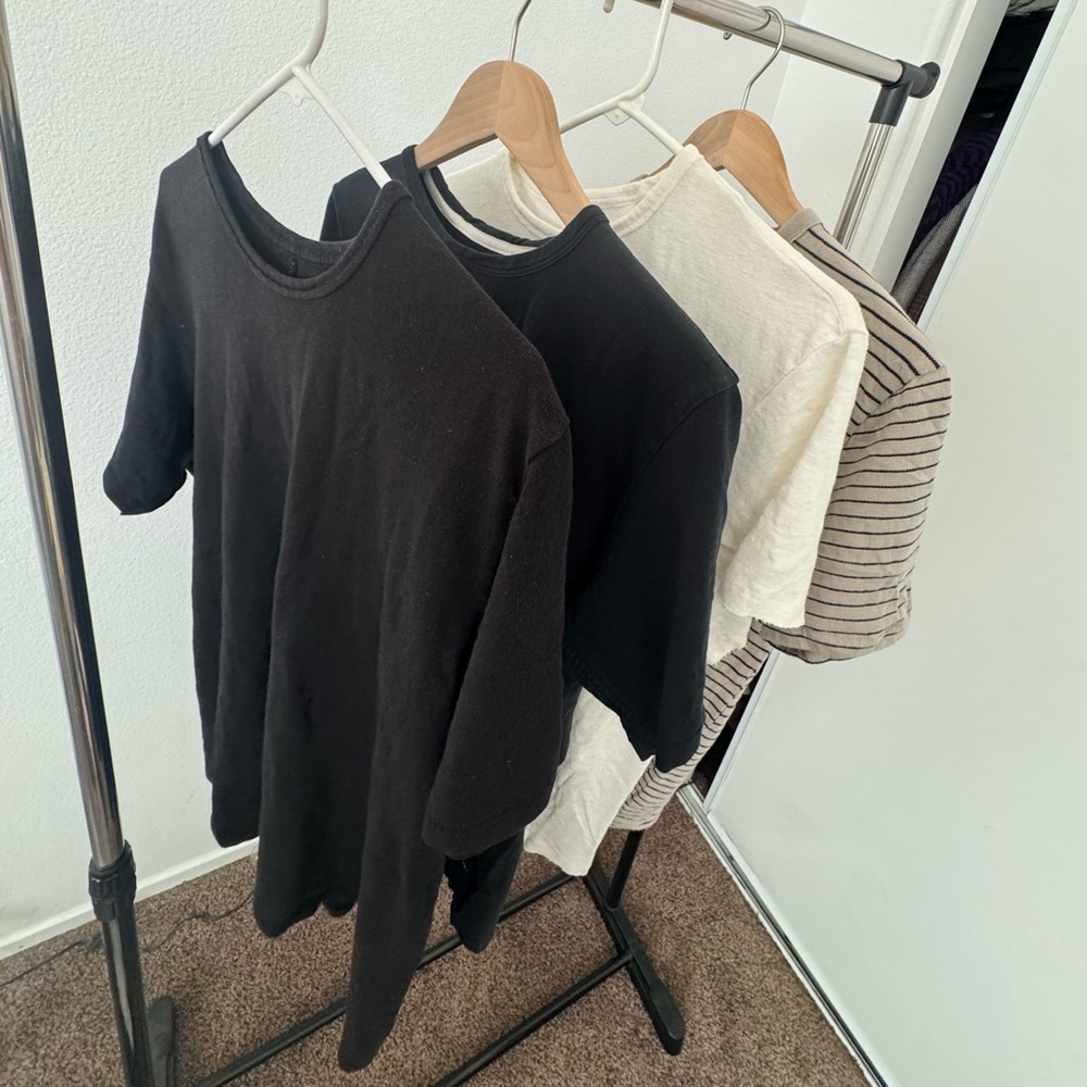 Lot of 4 x Men’s rag & bone tees, t-shirt size L, short sleeve